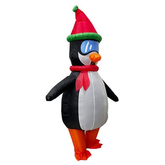 Cute Penguin Christmas Inflatable Costume