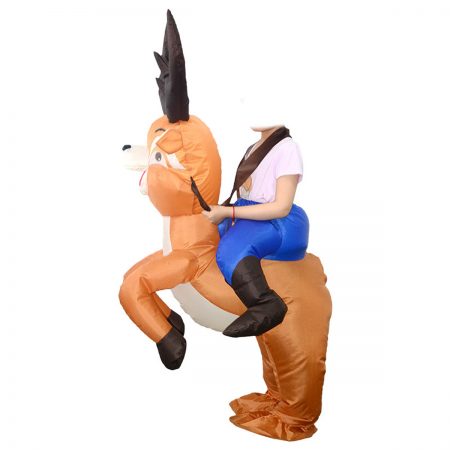 white north bear christmas inflatable costume