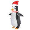 Adult Christmas Penguin Inflatable Costume