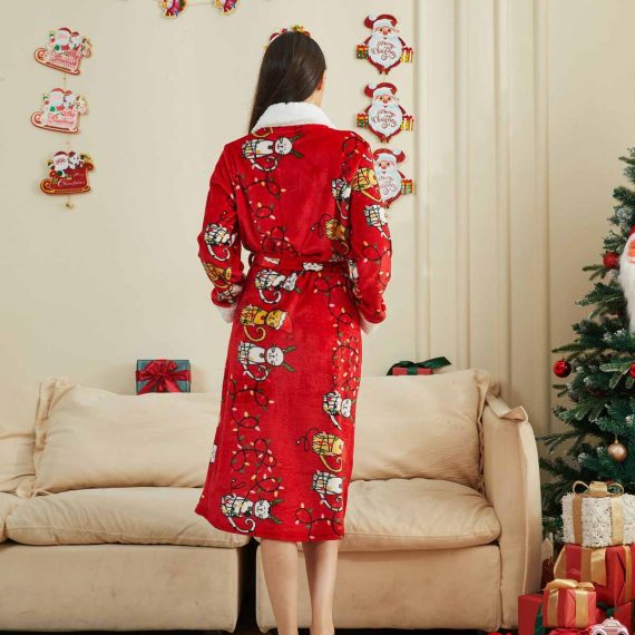 Holiday Christmas Robe Pajamas