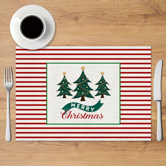 Christmas Style Printed Placemats