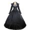 Women's Carnival Victorian Long Sleeves Ruffle Button Retro Costumes