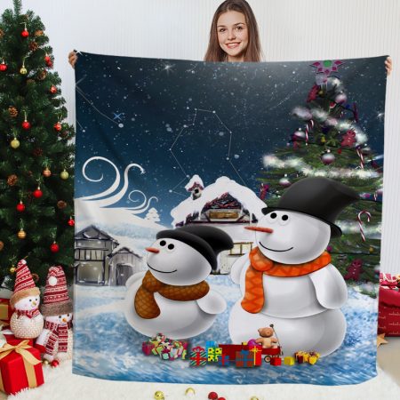 Christmas 70 x 86-in Polyester Blanket