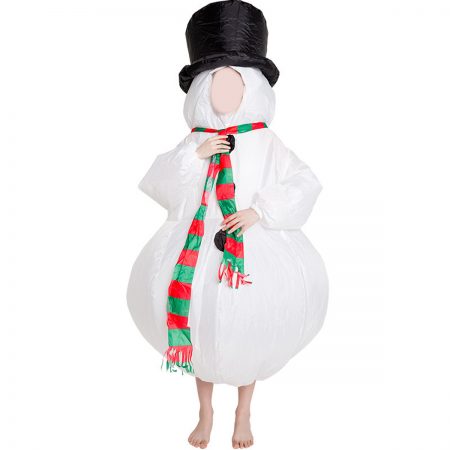 Cute Snowman Inflatable Christmas Costume