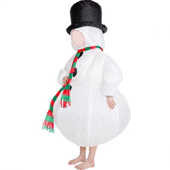 Cute Snowman Inflatable Christmas Costume