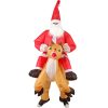 Riding Reindeer Inflatable Christmas Costume