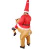 Riding Reindeer Inflatable Christmas Costume