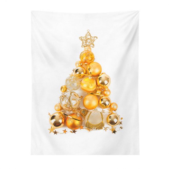 Warm Christmas Bedside Tapestry