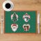 Christmas Festive Atmosphere Home Decoration Placemat