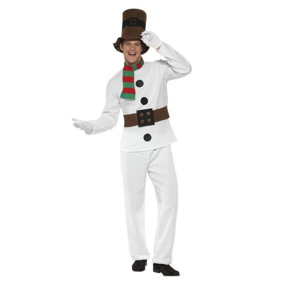 Adult Christmas Costume Mens Snowman Outfit