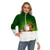 Womens Christmas Snowman Print Jacket