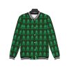 Adult Christmas Jacket Unisex Baseball Uniform