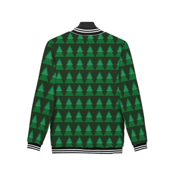 Adult Christmas Jacket Unisex Baseball Uniform