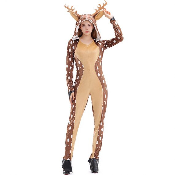 Adult Christmas Sika Deer Costume