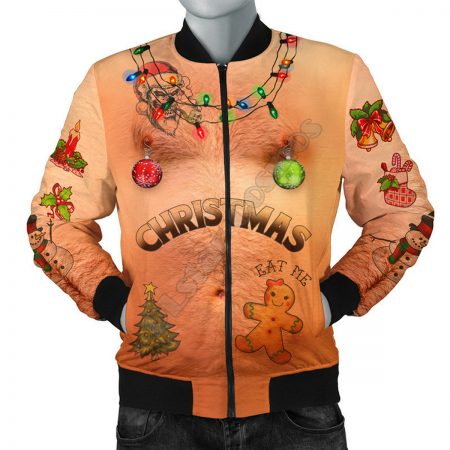 christmas elk jacket for mens