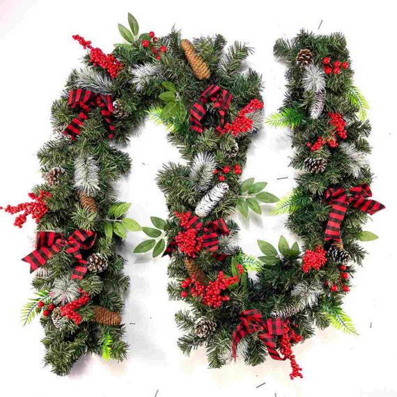 Christmas Tree Garland 70in Decoration