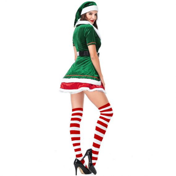 Elf Costume Christmas Outfit For Women
