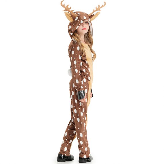 Kids Christmas Sika Deer Costume