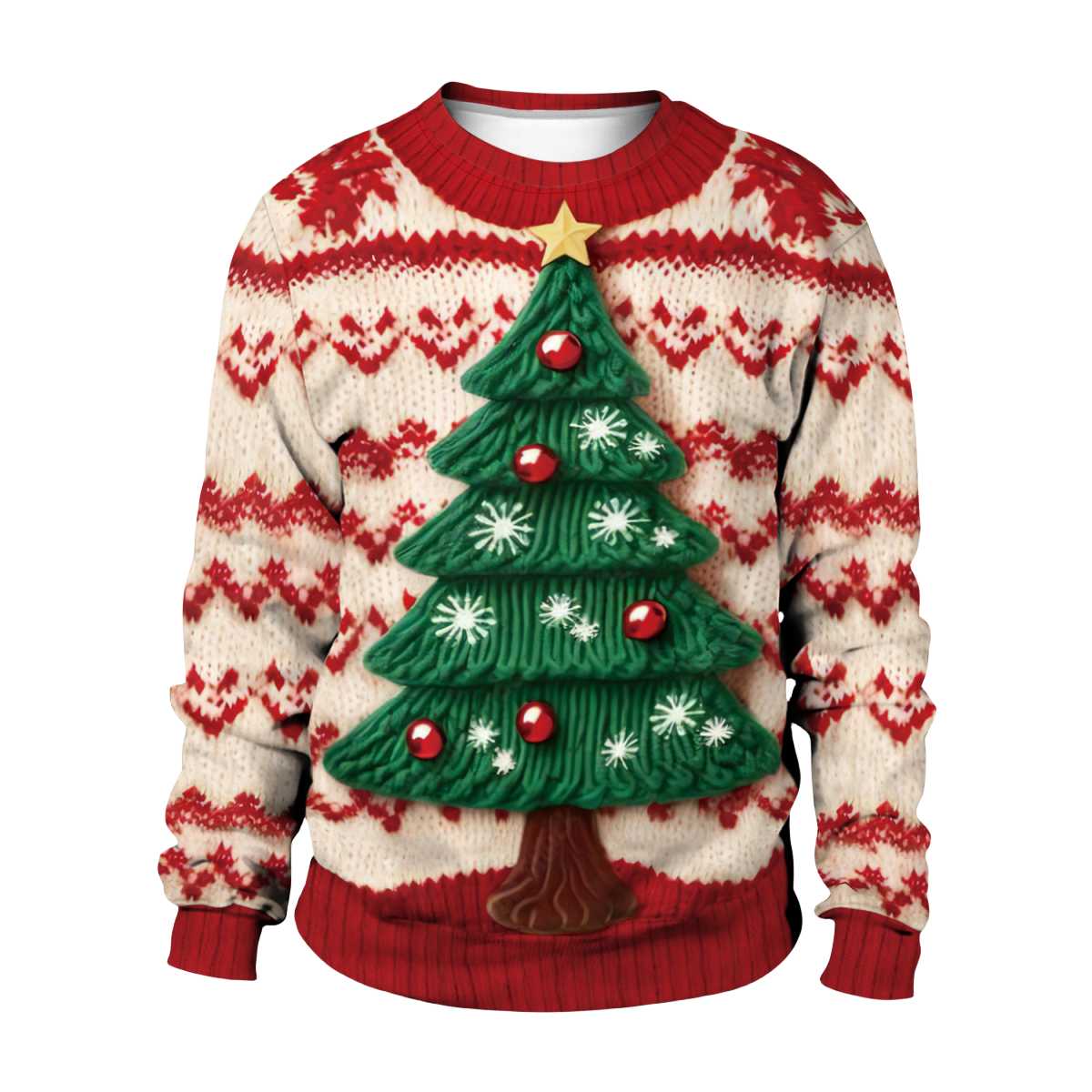 Male Christmas Tree Sweater Myanimec