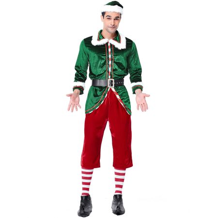 Mens Christmas Elf Costume