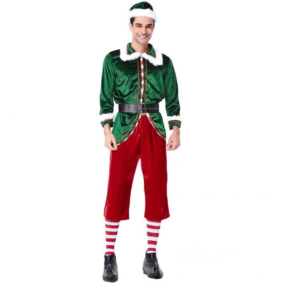 Mens Christmas Elf Costume
