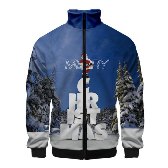 Mens Christmas Jacket Adult Long Sleeve Sweetshirt