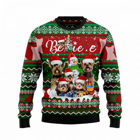 Mens Dogs Christmas Ugly Sweaters