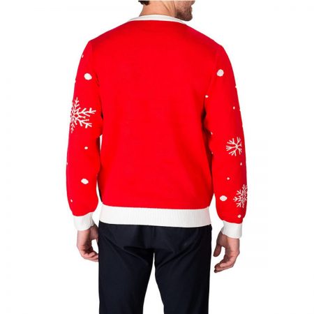 male snow man christmas sweater (copy)