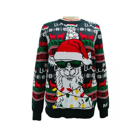 Mens Santa Claus Christmas Ugly Sweaters
