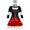 New Plus Size Christmas Dress