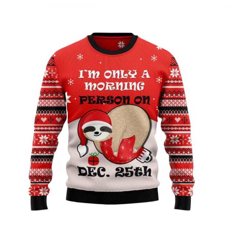 Red Christmas Ugly Sweaters For Mens