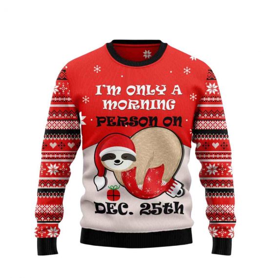 Red Christmas Ugly Sweaters For Mens