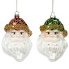 Santa Claus Christmas Tree Decorations 2 Pieces Set