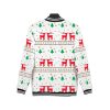 Unisex Christmas Elk Jacket Baseball Uniform