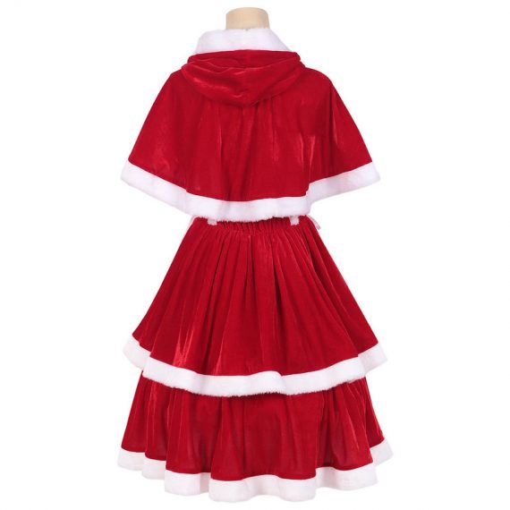 Womens Medieval Christmas Dress - MYanimec